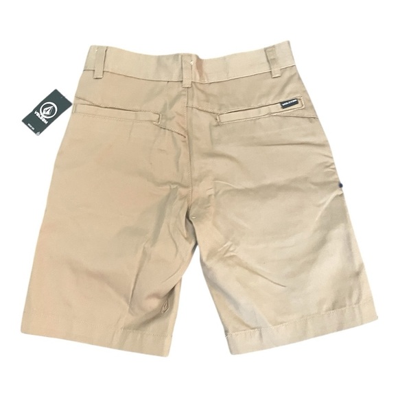Volcom Men's V Monty Khaki Shorts NWT - Picture 2 of 3